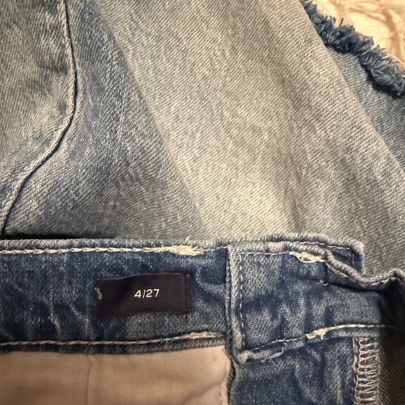 Gap Denim Skirt Size 4/27 - Picture 4 of 5